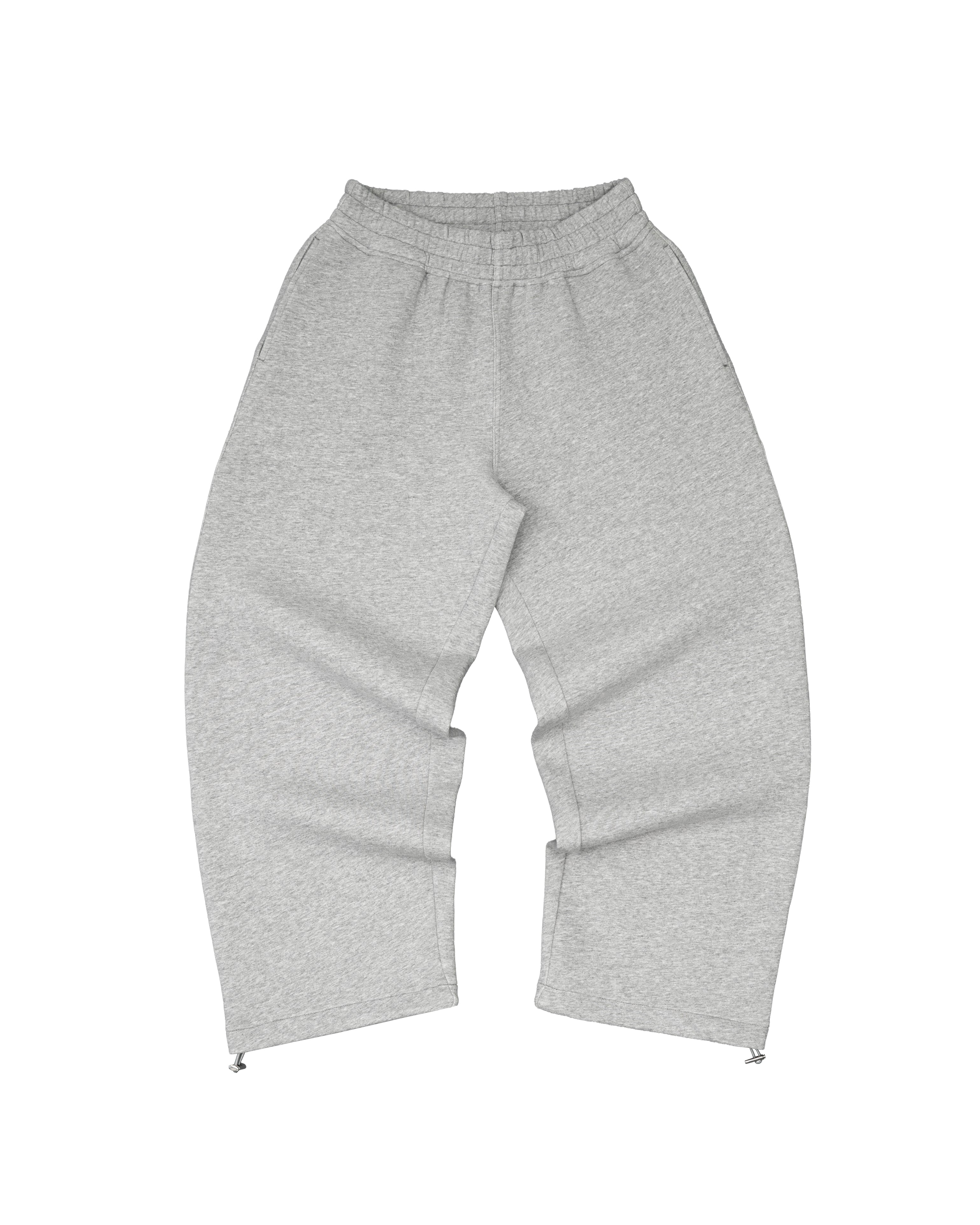 Disc Baggy Joggers Grey [630GSM]-Coordom
