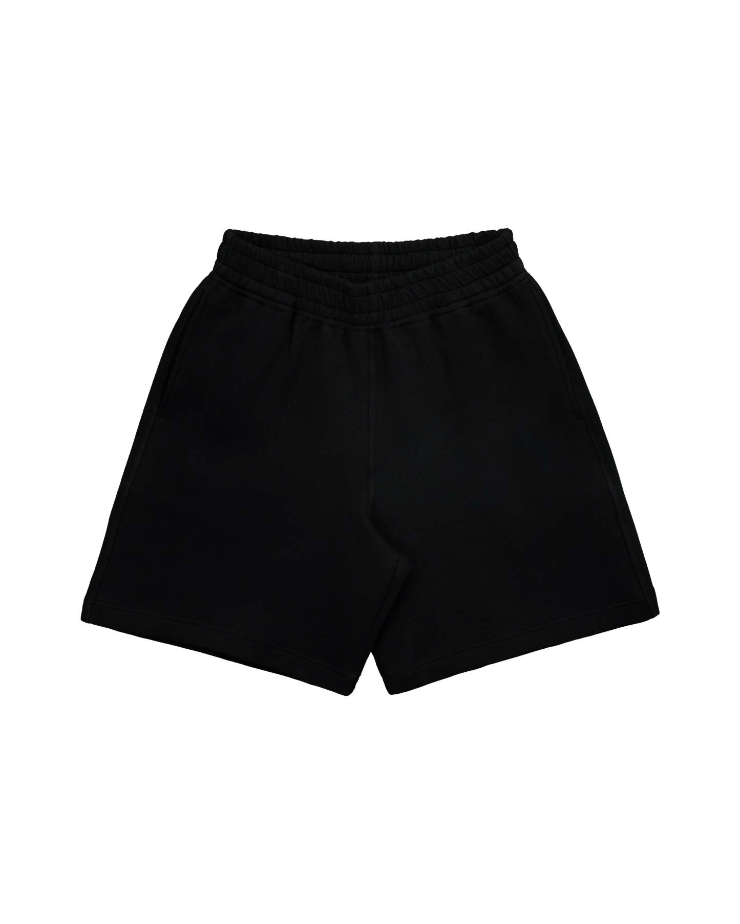 Disc Baggy Shorts Black [630GSM]-Coordom