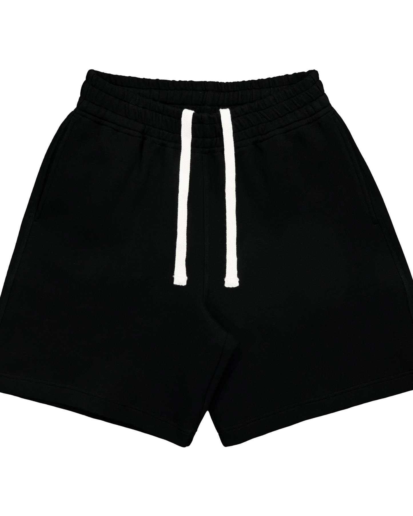 Disc Baggy Shorts Black [630GSM]-Coordom