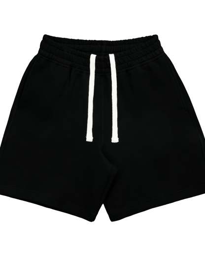 Disc Baggy Shorts Black [630GSM]-Coordom