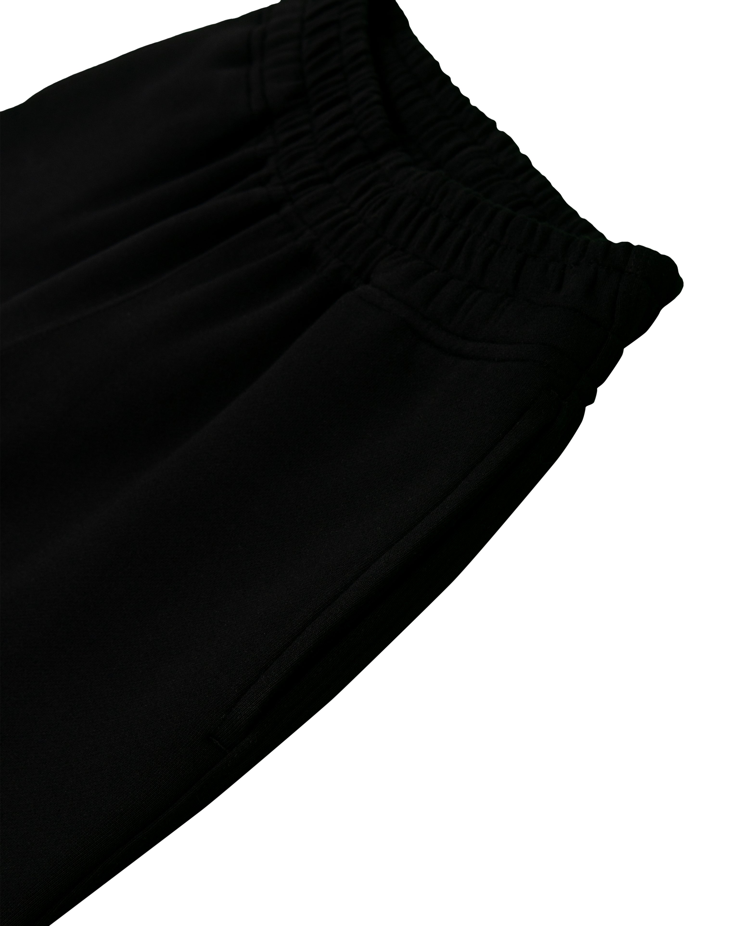 Disc Baggy Shorts Black [630GSM]-Coordom