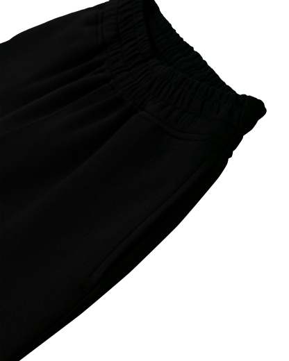Disc Baggy Shorts Black [630GSM]-Coordom