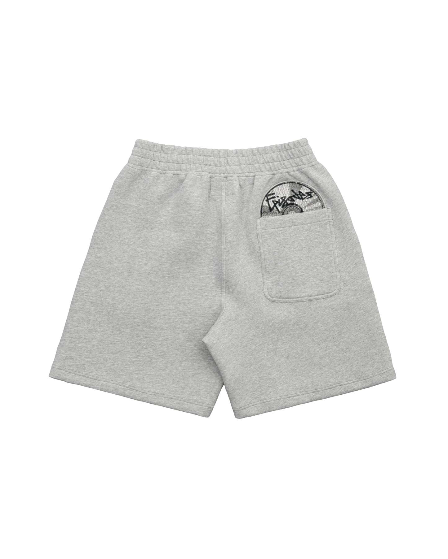 Disc Baggy Shorts Grey [630GSM]-Coordom