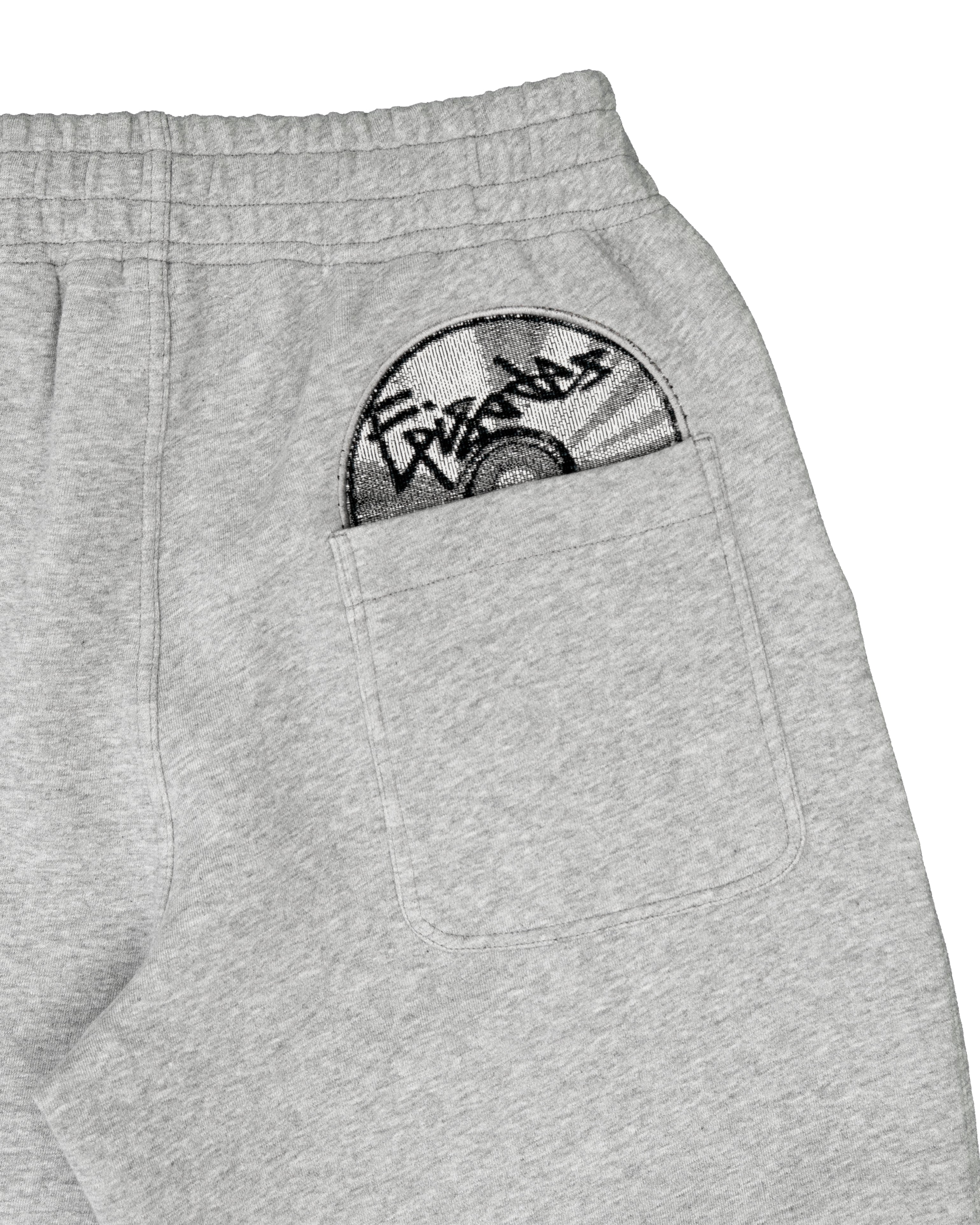 Disc Baggy Joggers Grey [630GSM]-Coordom