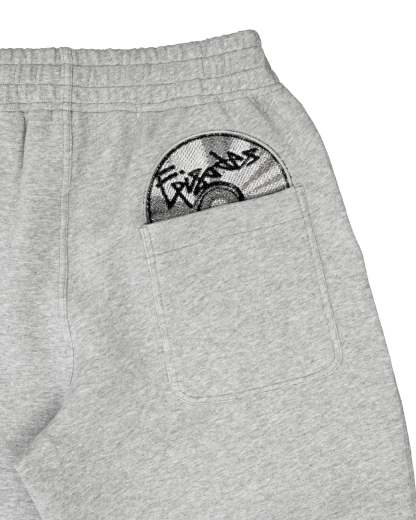 Disc Baggy Joggers Grey [630GSM]-Coordom