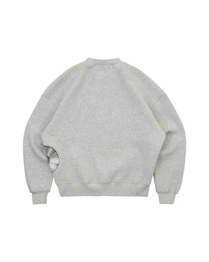 Disc Sweatshirt Grey [630GSM]-Coordom