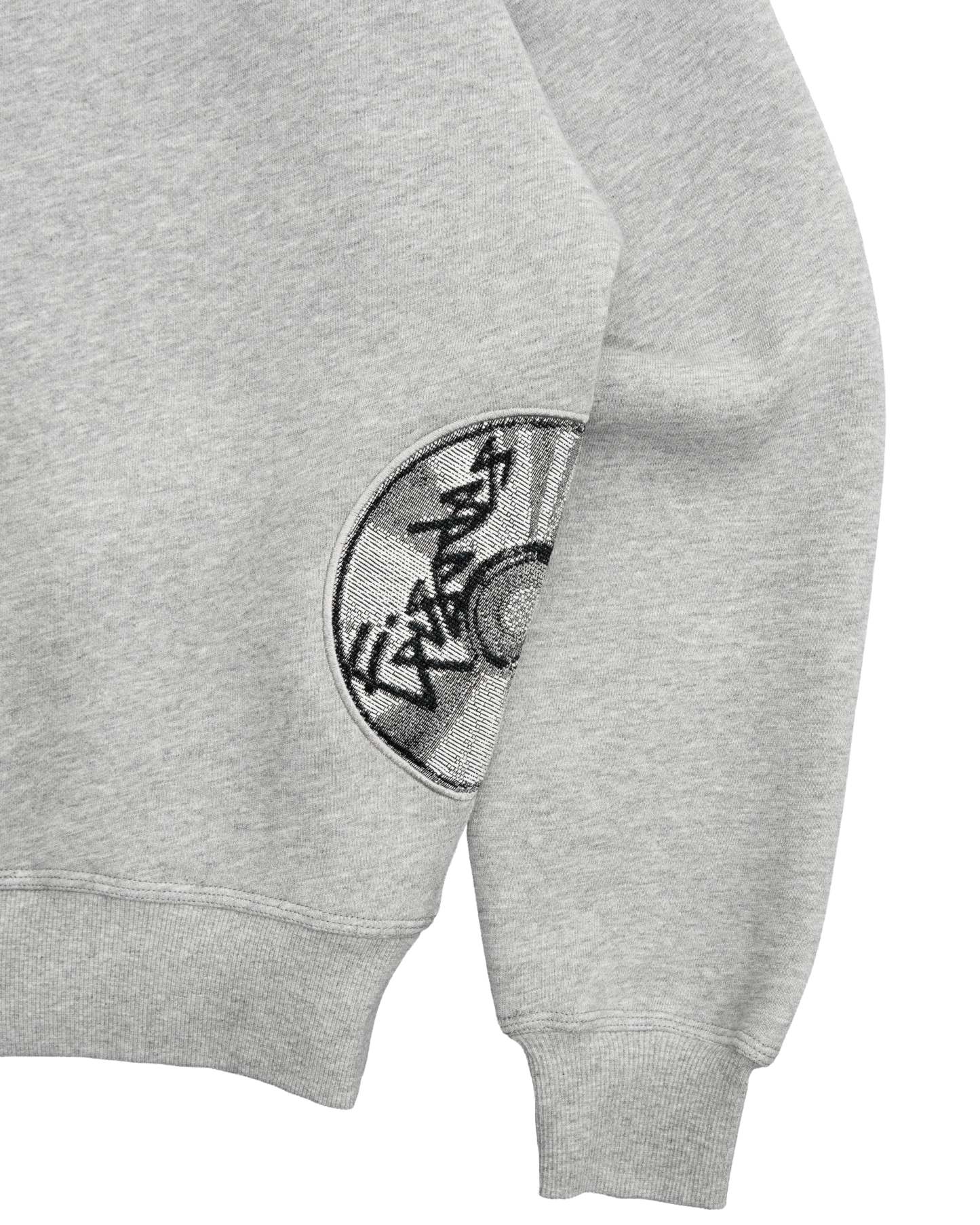 Disc Sweatshirt Grey [630GSM]-Coordom
