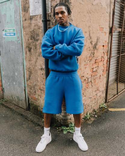 DISC BAGGY SHORTS COBALT [630GSM]-Coordom