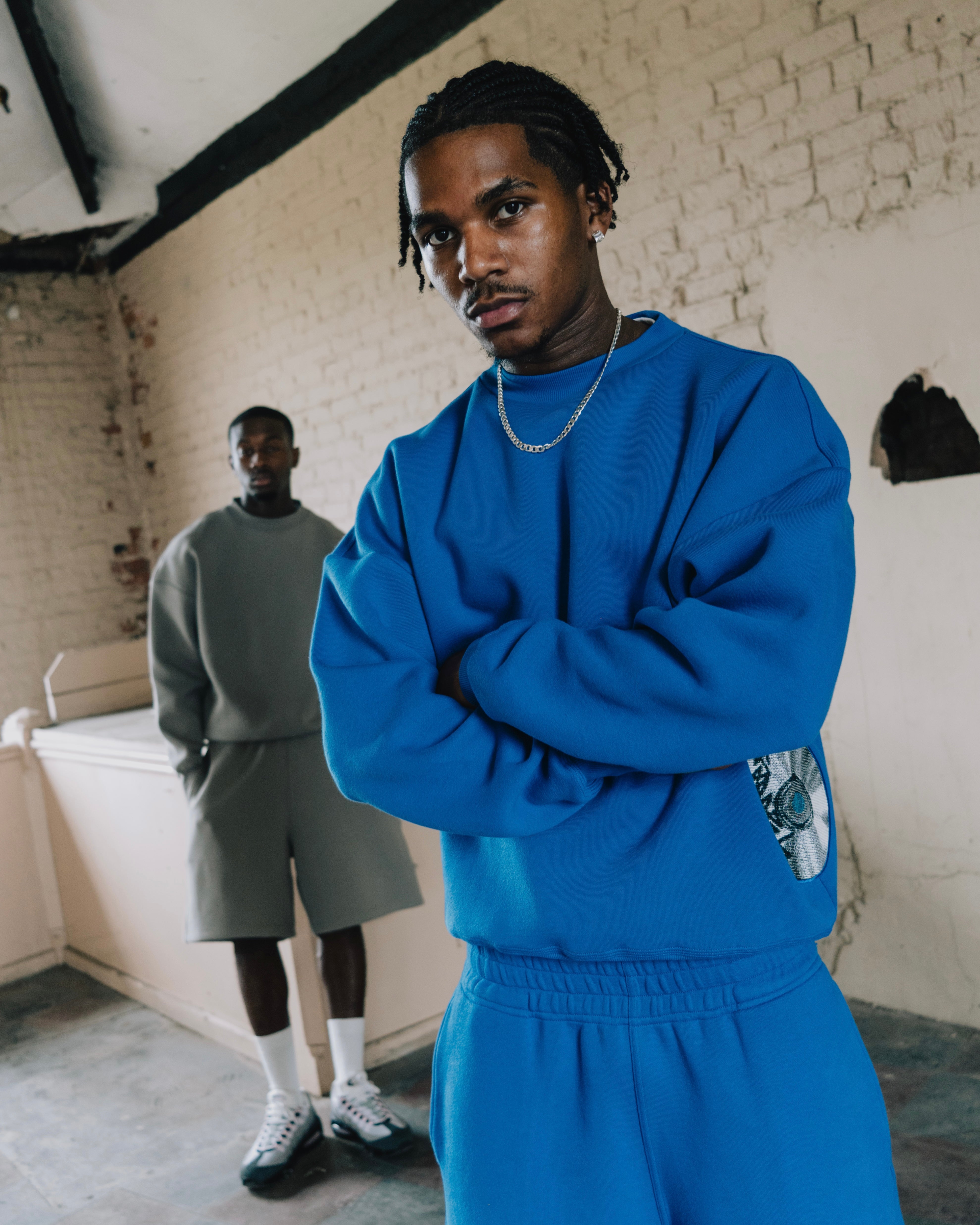 DISC SWEATSHIRT COBALT [630GSM]-Coordom