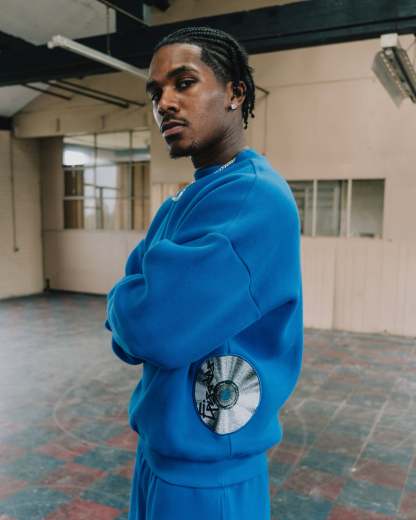 DISC SWEATSHIRT COBALT [630GSM]-Coordom