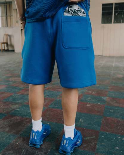 DISC BAGGY SHORTS COBALT [630GSM]-Coordom