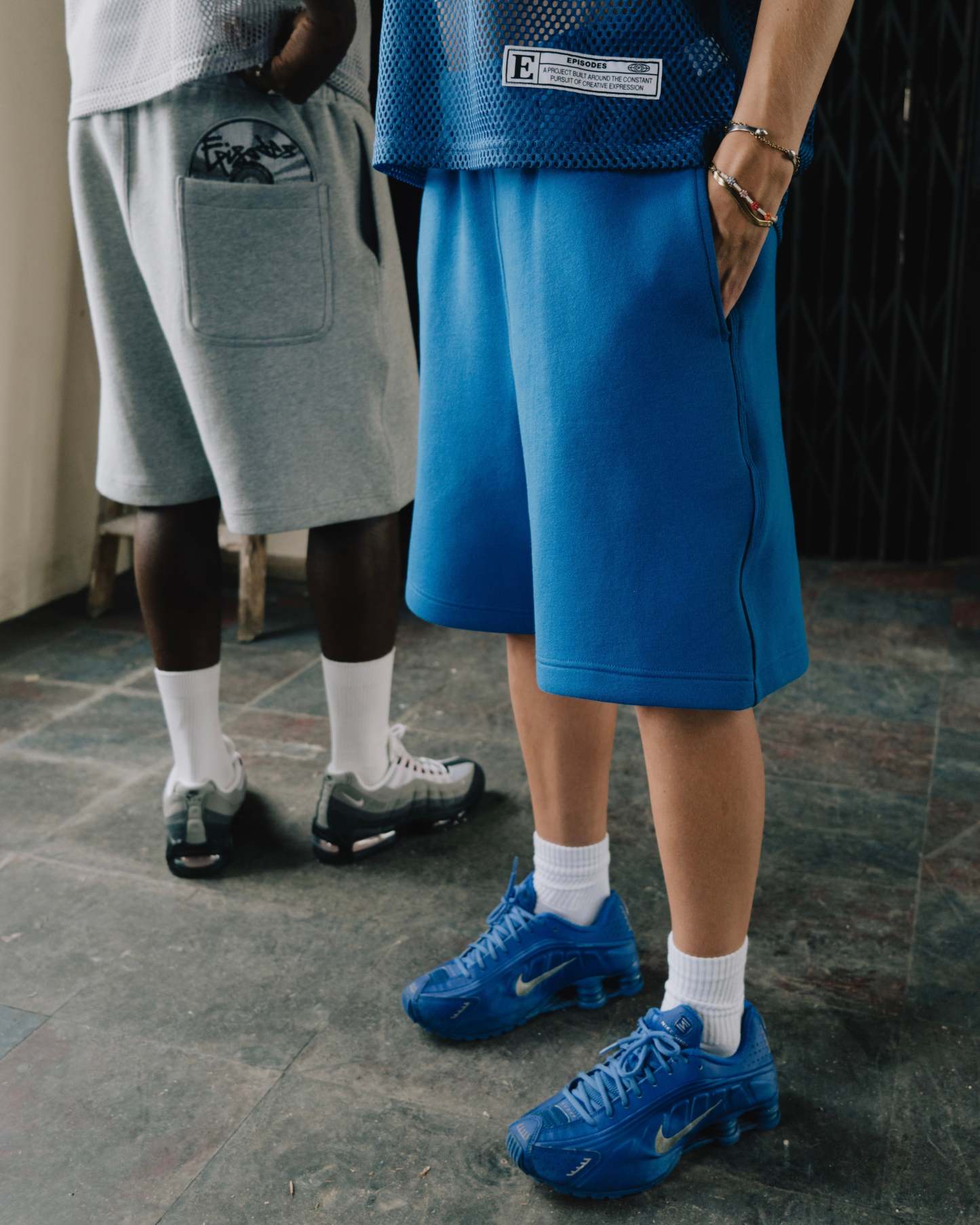 DISC BAGGY SHORTS COBALT [630GSM]-Coordom
