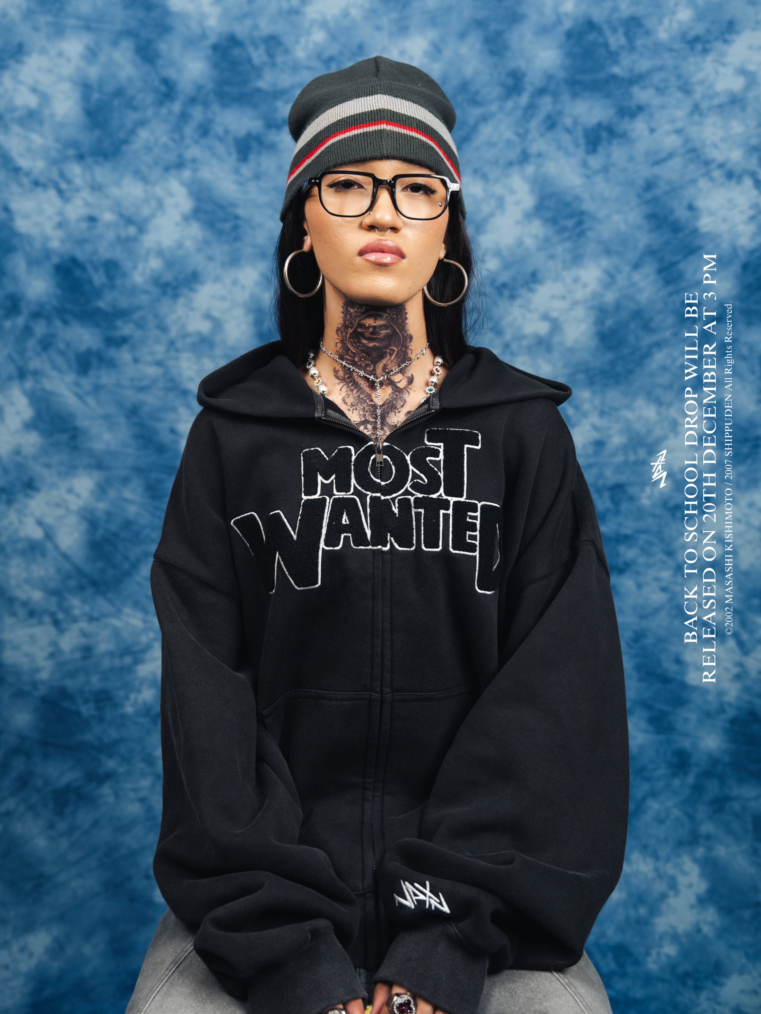 WANTED AKATSUKI ZIPPER-Coordom