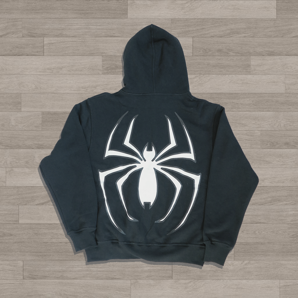 Spider Full-Zip in Black-Coordom