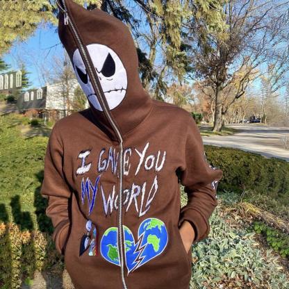 Fashion street style men's printed sweatshirt-Coordom