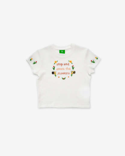  Flower Baby Tee-Coordom