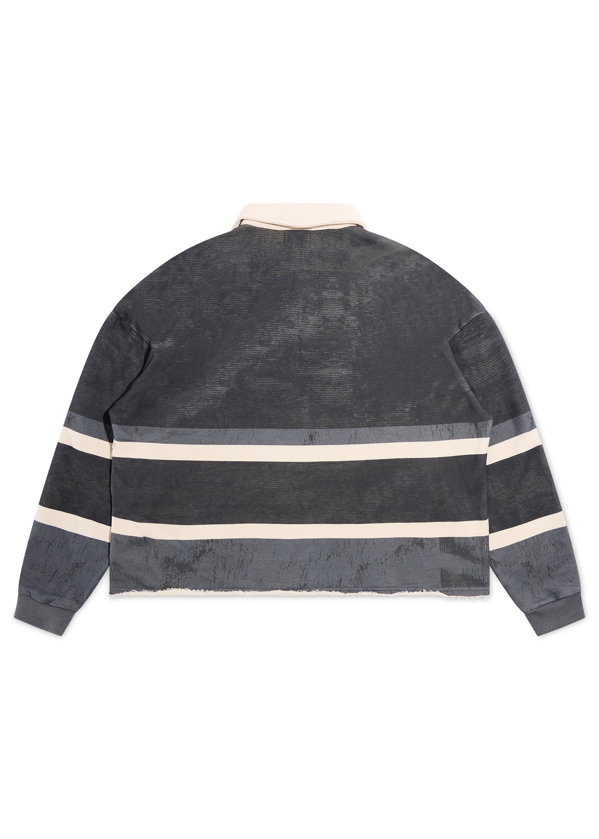 Free World Rugby - Vintage Black/Red|Streetwear Oversized Vintage Casual Wear-Coordom