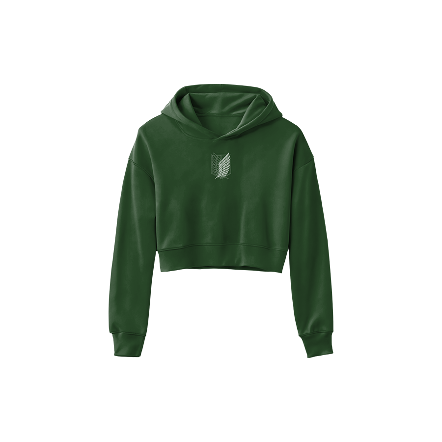 Freedom Cropped Hoodie-Coordom
