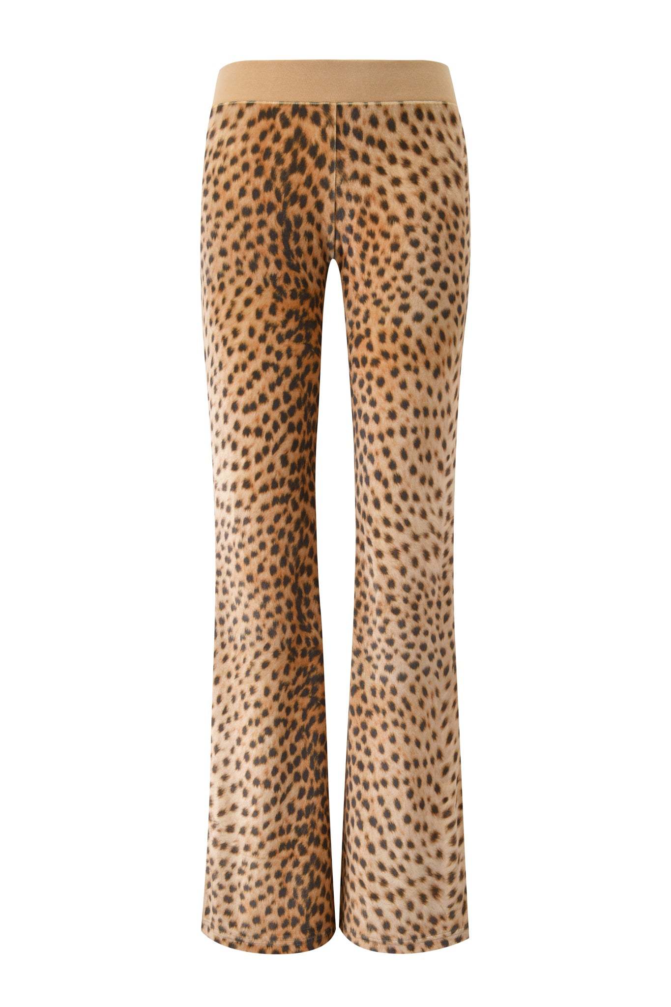 VELOUR TRACKPANT - LEOPARD