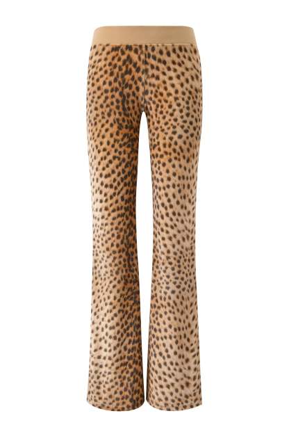 VELOUR TRACKPANT - LEOPARD