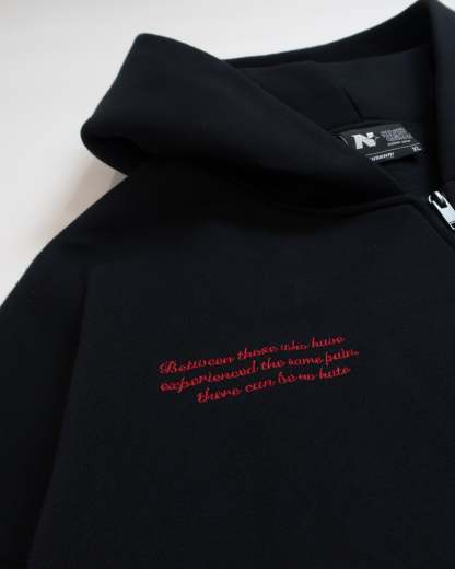 "GAARA X LOVE" ZIP HOODIE-Coordom