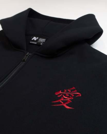 "GAARA X LOVE" ZIP HOODIE-Coordom