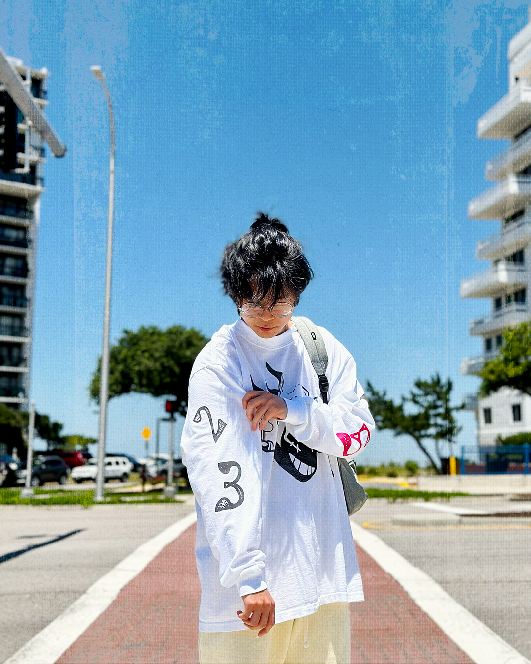 G-5 Sun God White Long Sleeve-Coordom