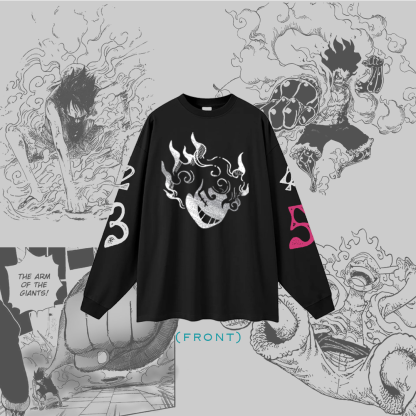 G-5 Sun God Black Long Sleeve-Coordom