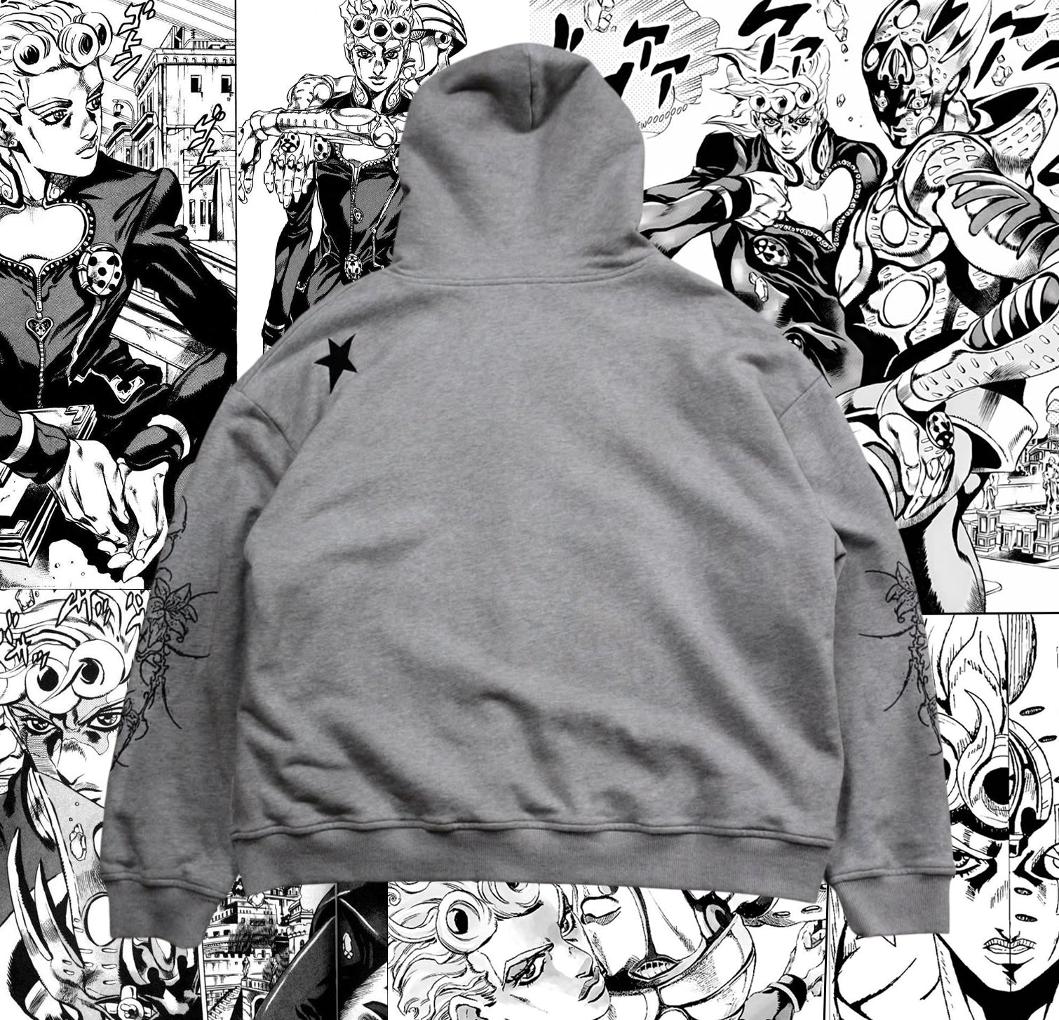 JOJO Giorno Zip Up Hoodie-Coordom