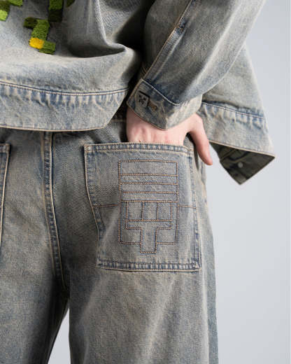 Golem Denim Pants-Coordom