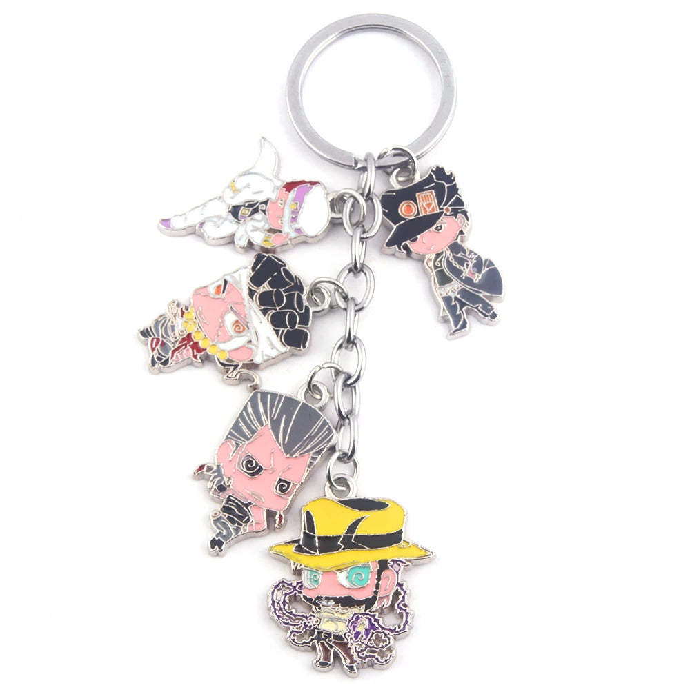 JoJo's Bizarre Keychains (5 Styles)-Coordom