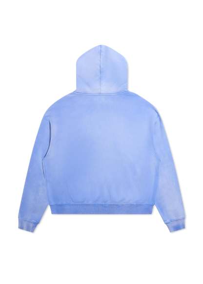 SL&D Hoodie - Washed Blue|Streetwear Oversized Vintage Casual Wear-Coordom