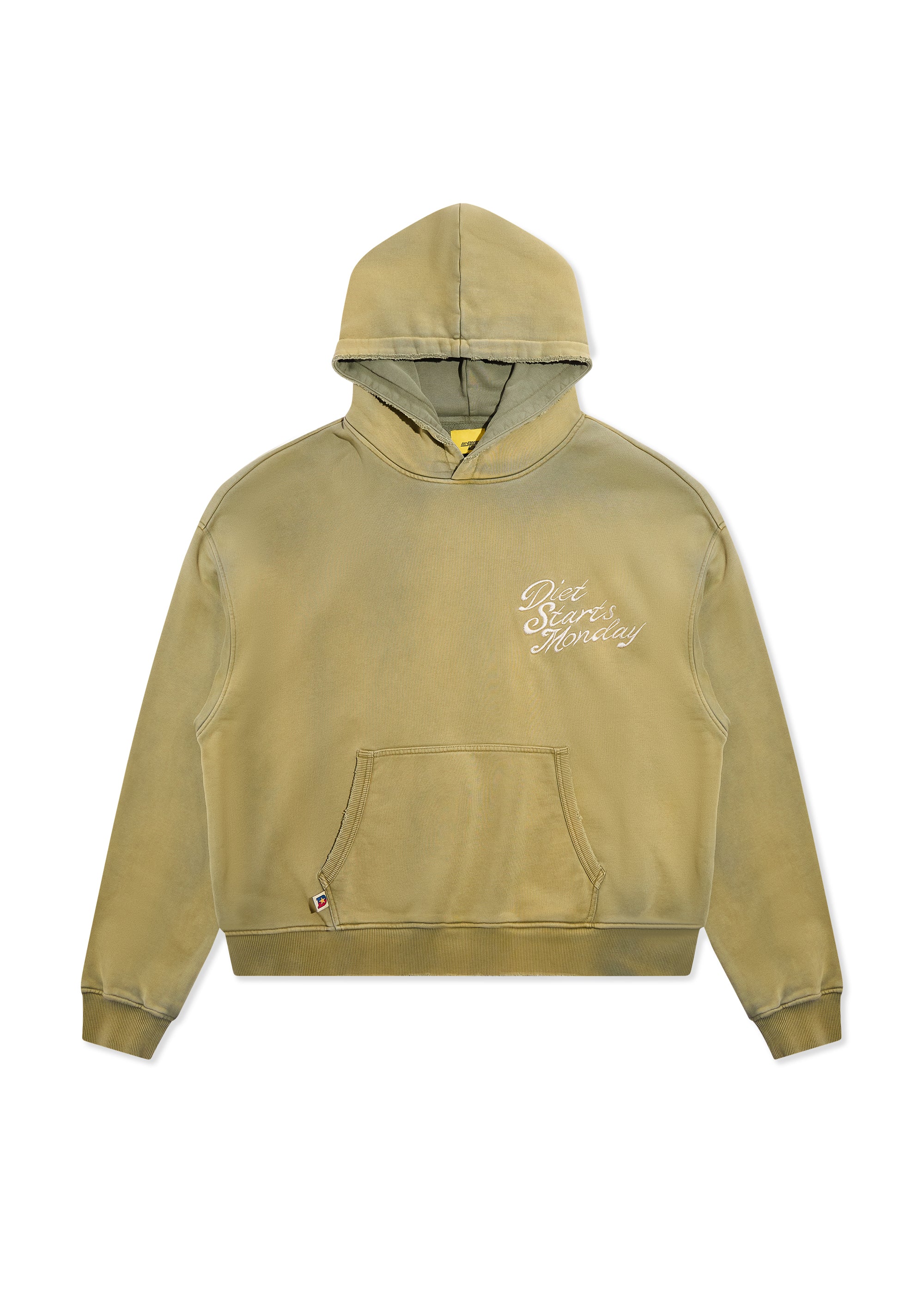 Sunset Hoodie - Washed Olive|Streetwear Oversized Vintage Casual Wear-Coordom