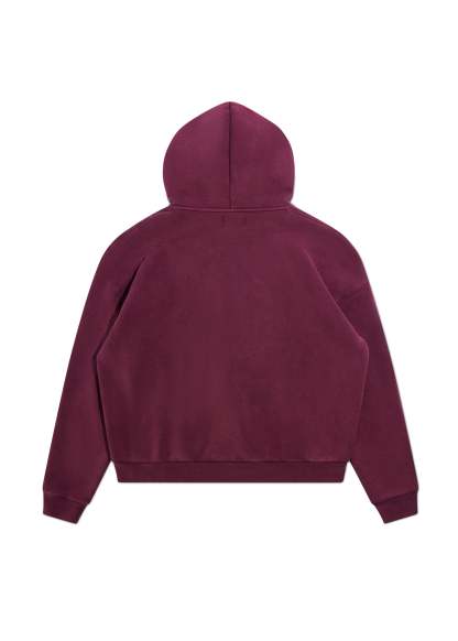 Bolt Full Zip - Maroon|Streetwear Oversized Vintage Casual Wear-Coordom
