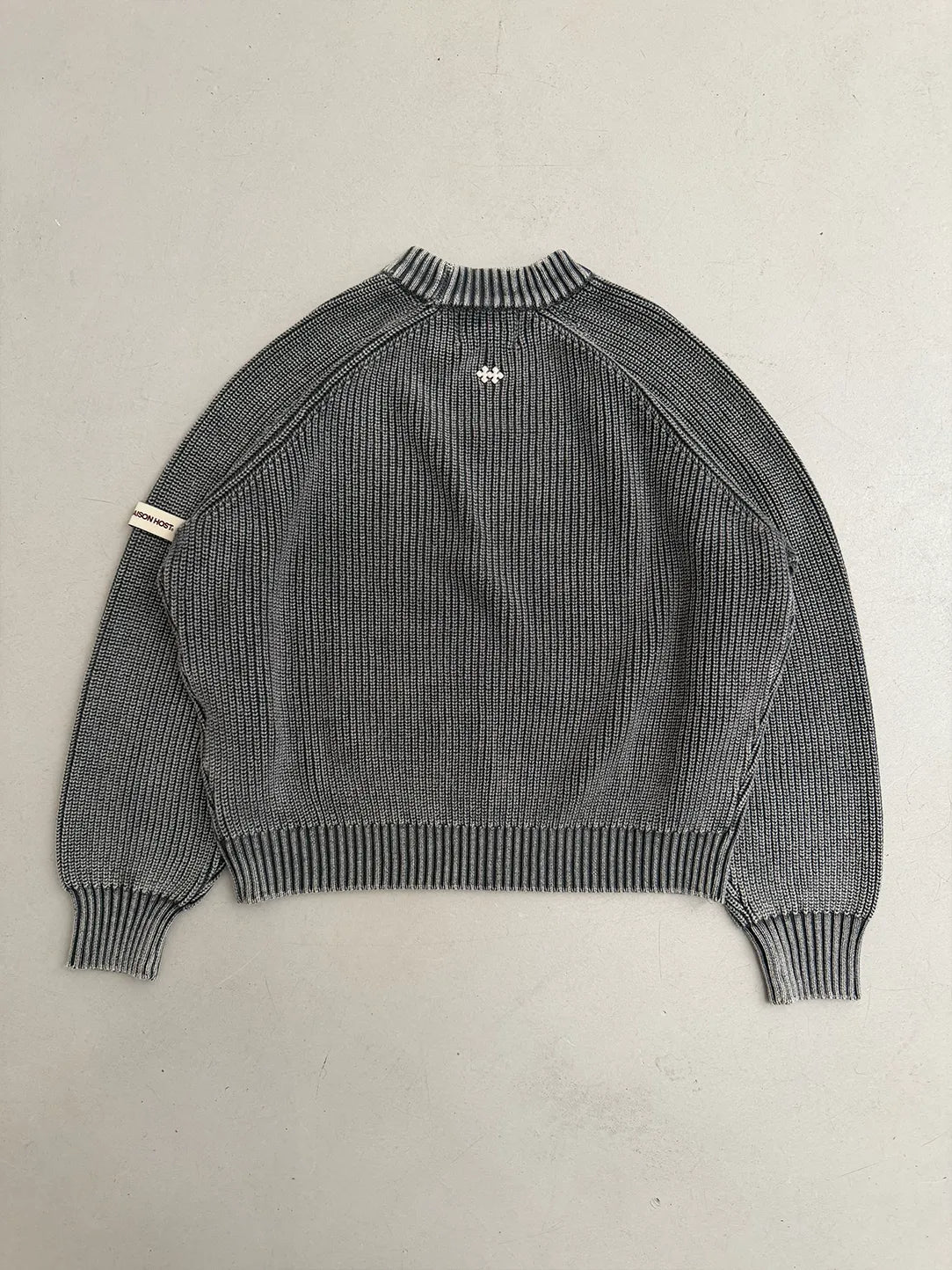 ICONIC MH KNIT GREY|Streetwear Oversized Vintage Casual Wear-Coordom