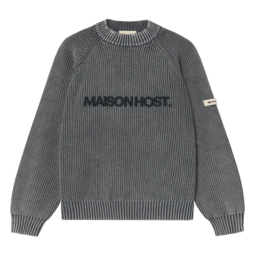 ICONIC MH KNIT GREY|Streetwear Oversized Vintage Casual Wear-Coordom
