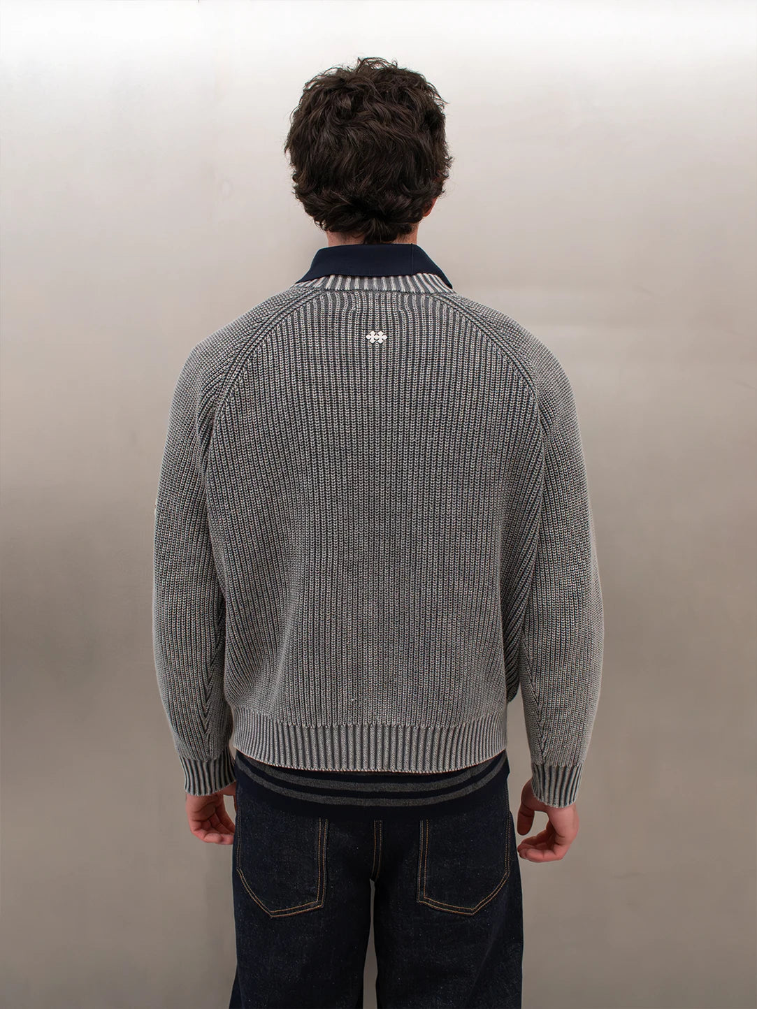 ICONIC MH KNIT GREY|Streetwear Oversized Vintage Casual Wear-Coordom
