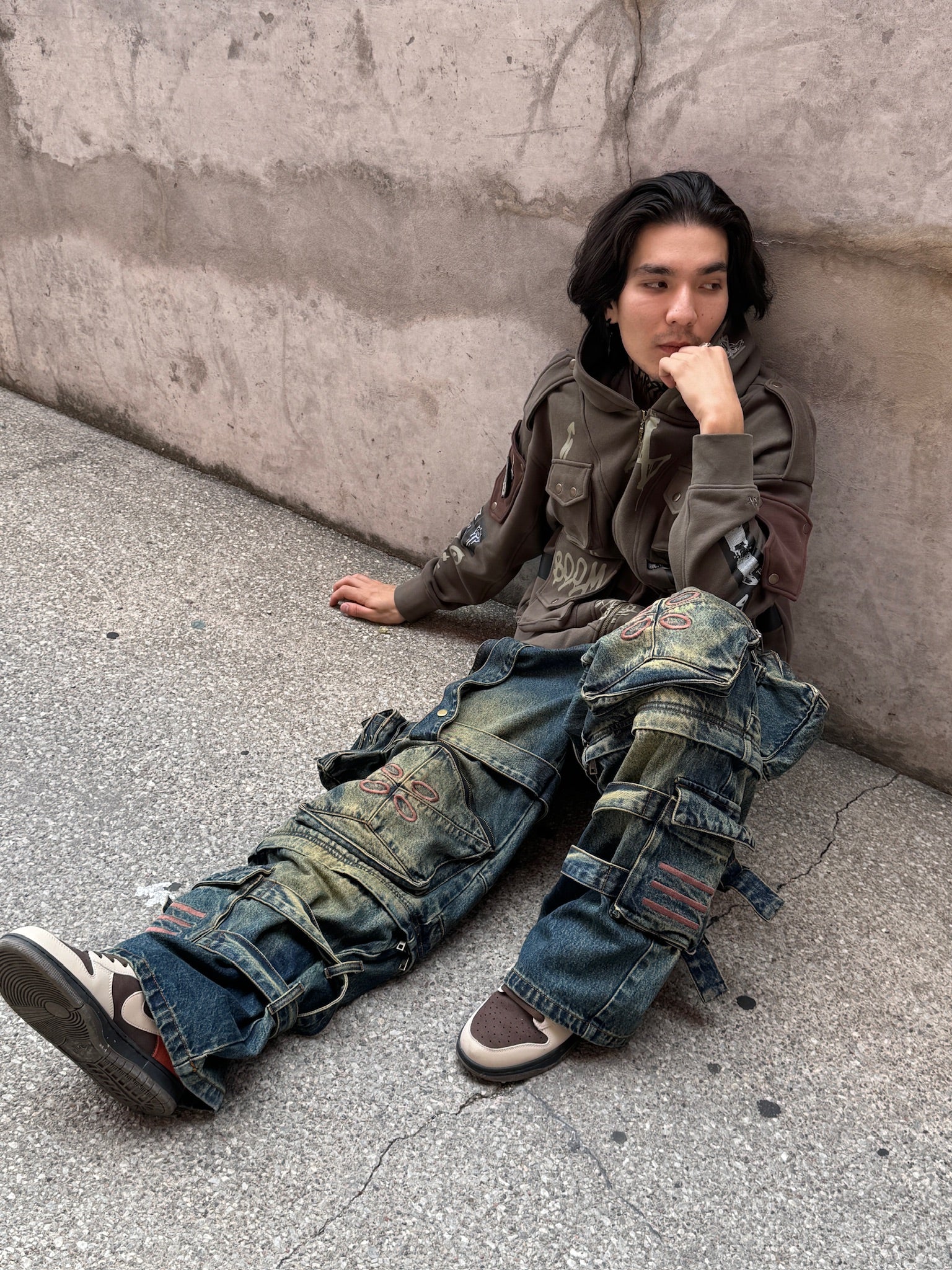 "ACADEMY" Cargo Pants-Coordom