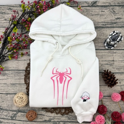 Spider-Couple Hoodies 🕷|Streetwear Oversized Vintage Casual Wear-Coordom