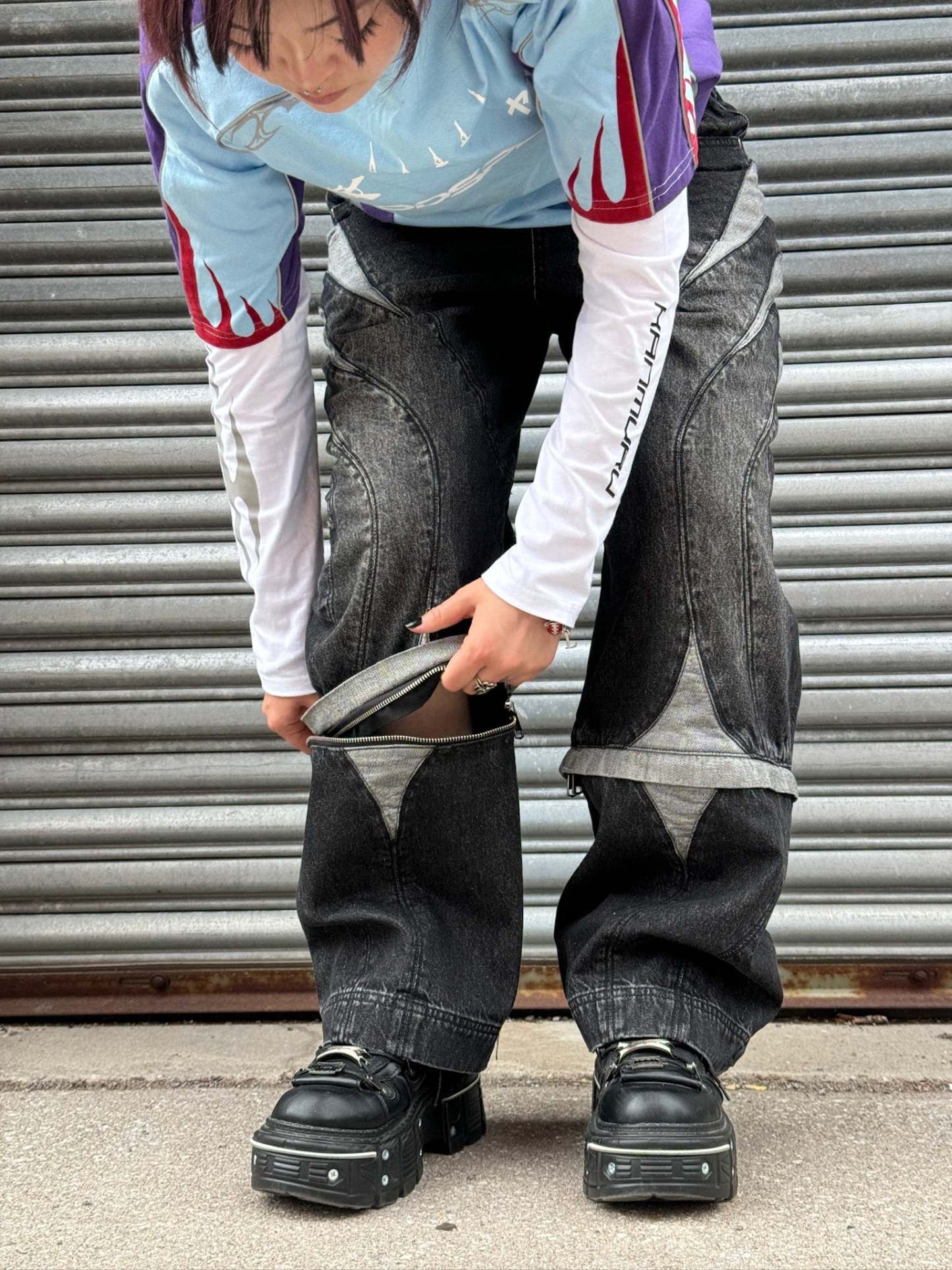 "SPIDER" Jeans Black-HxH-Coordom