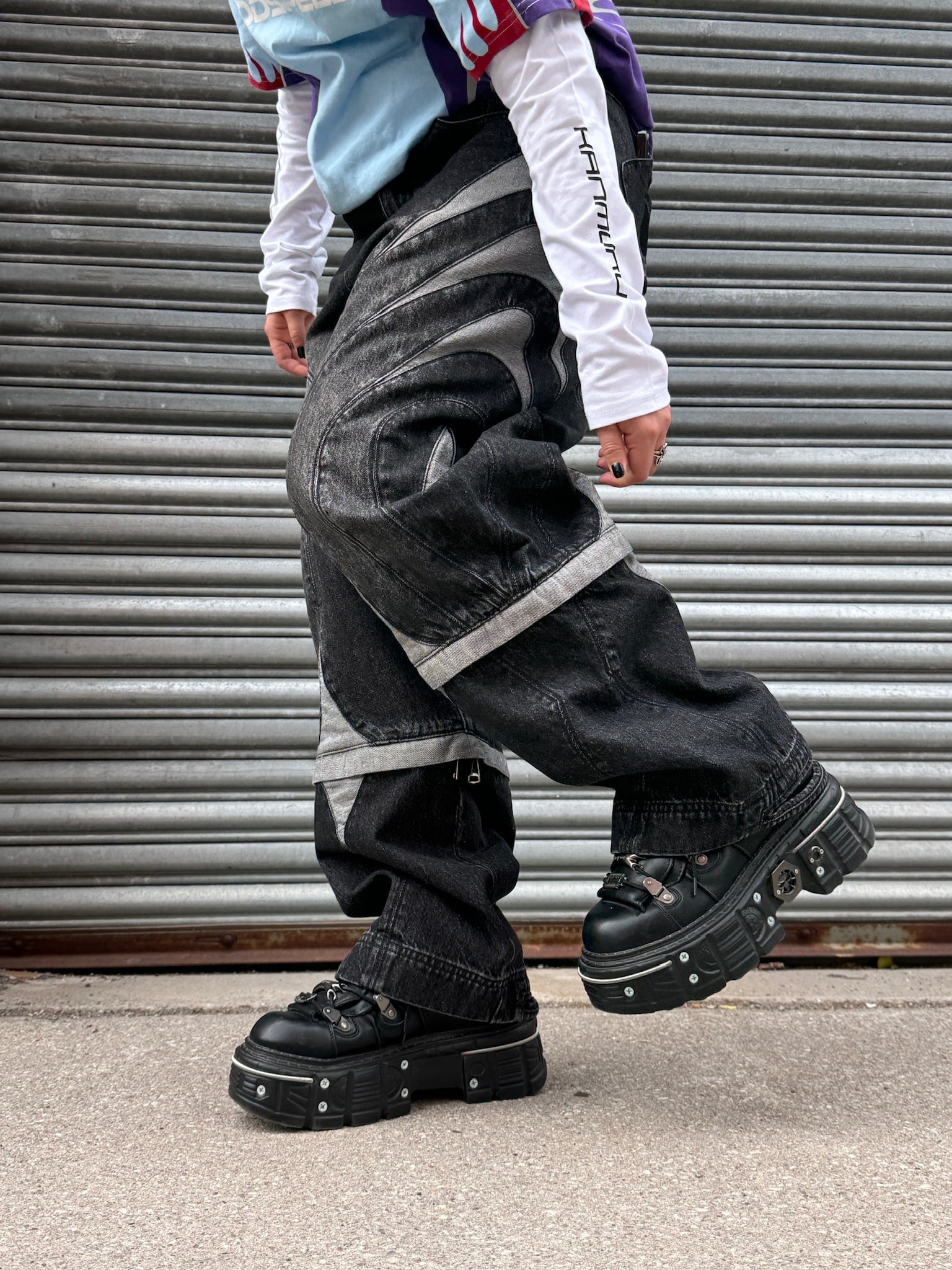 "SPIDER" Jeans Black-HxH-Coordom