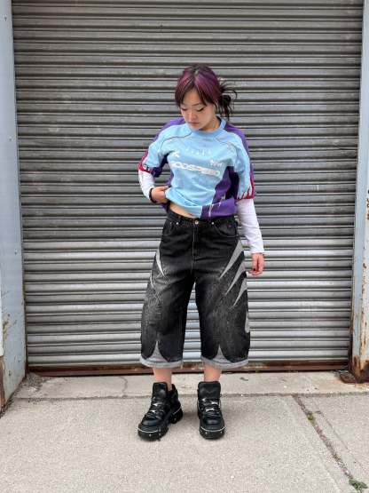 "SPIDER" Jeans Black-HxH-Coordom