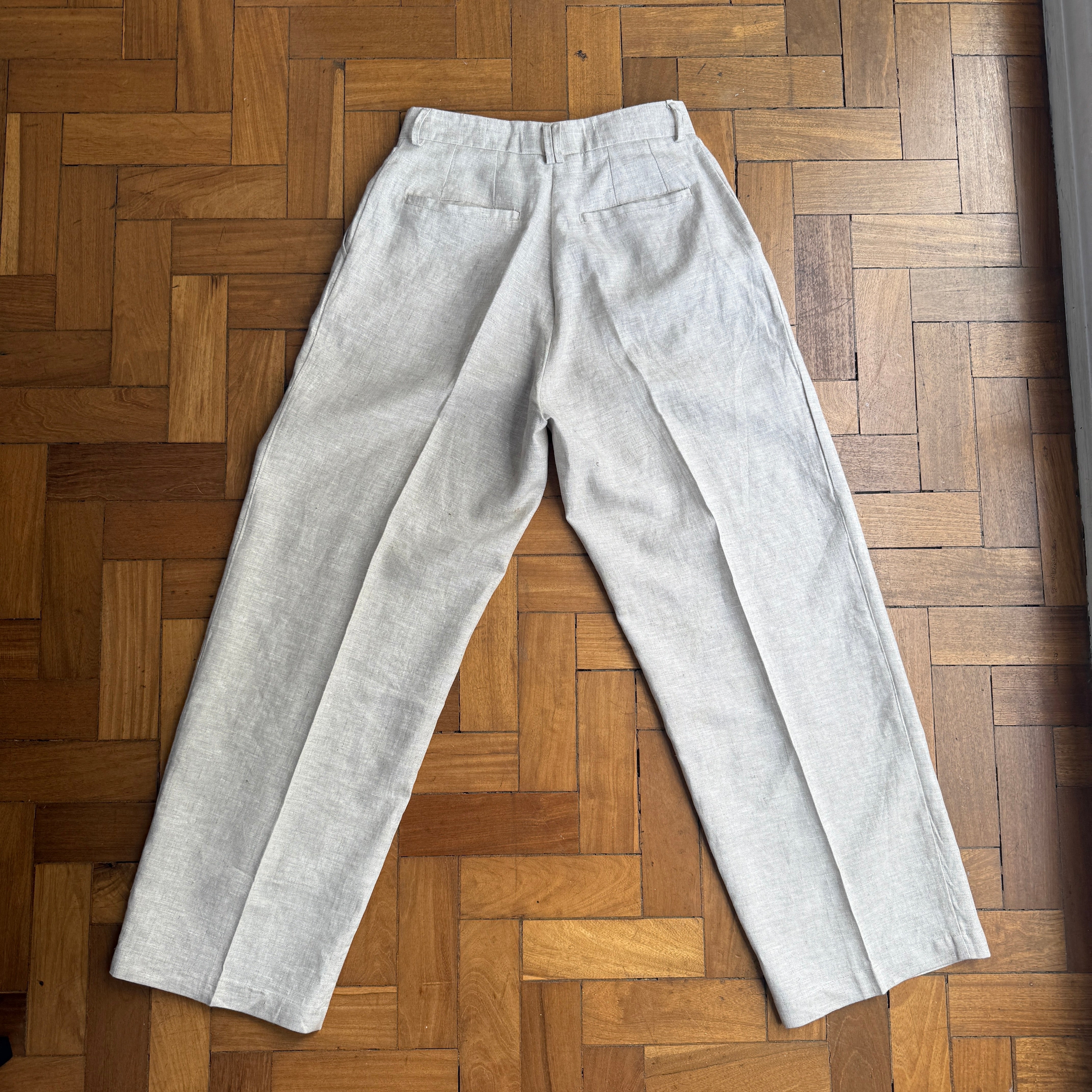 Pure Linen Pants-Coordom