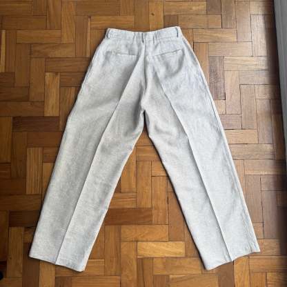 Pure Linen Pants-Coordom