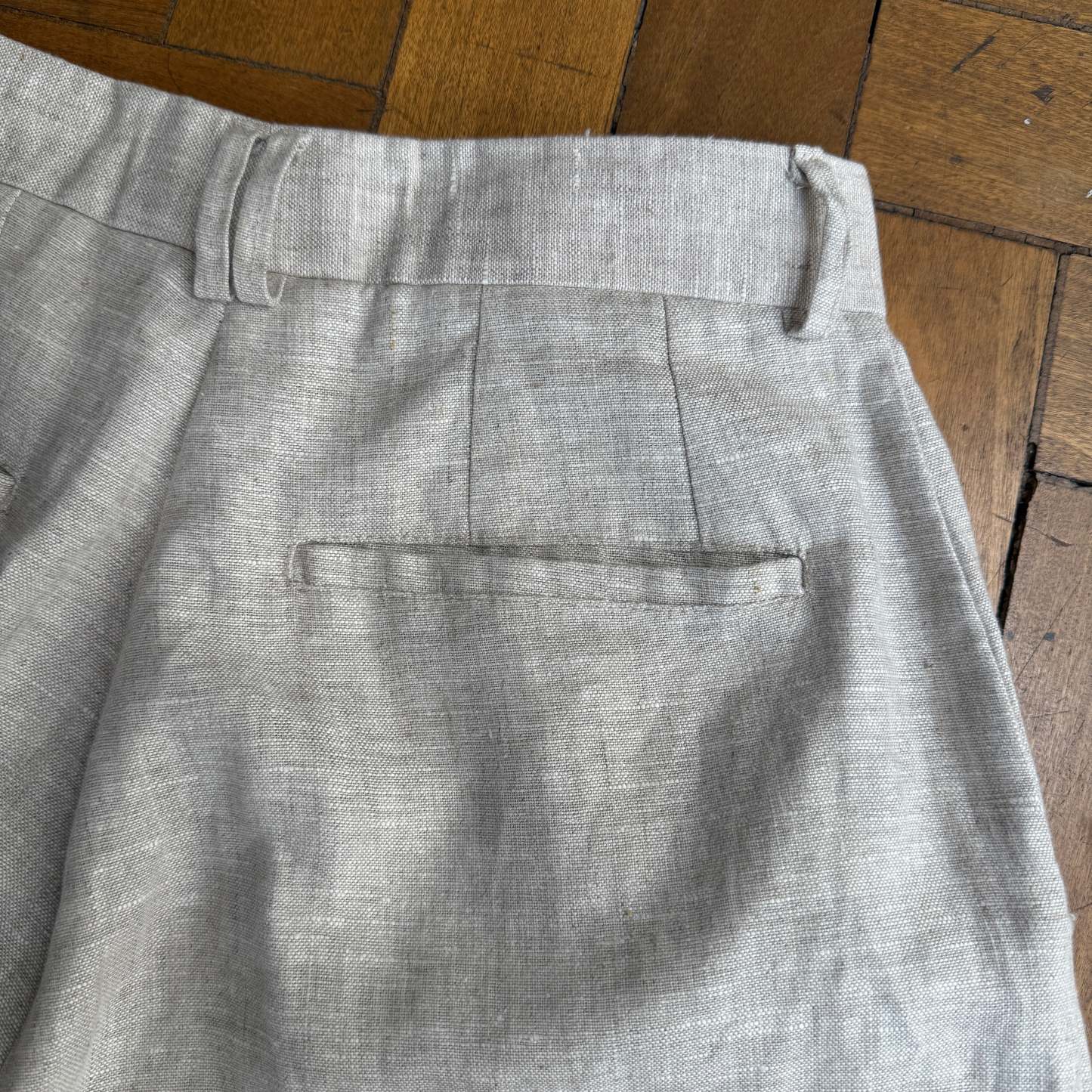 Pure Linen Pants-Coordom