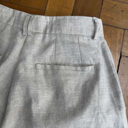 Pure Linen Pants-Coordom