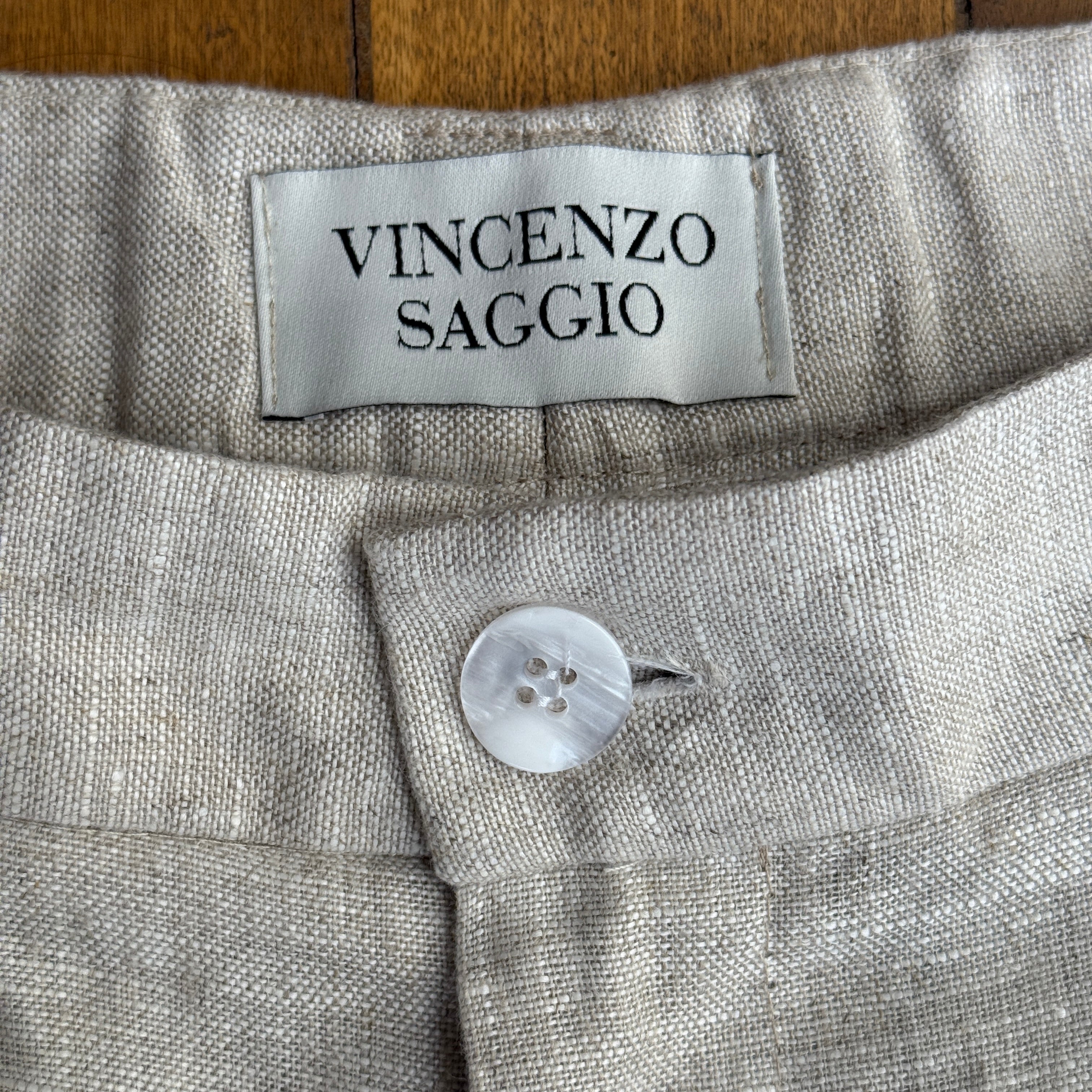 Pure Linen Pants-Coordom