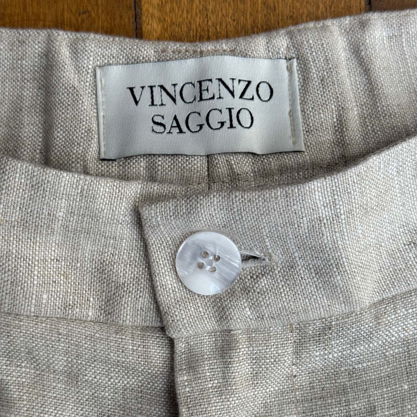 Pure Linen Pants-Coordom