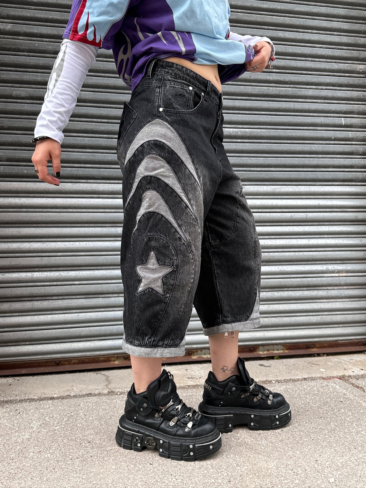 "SPIDER" Jeans Black-HxH-Coordom