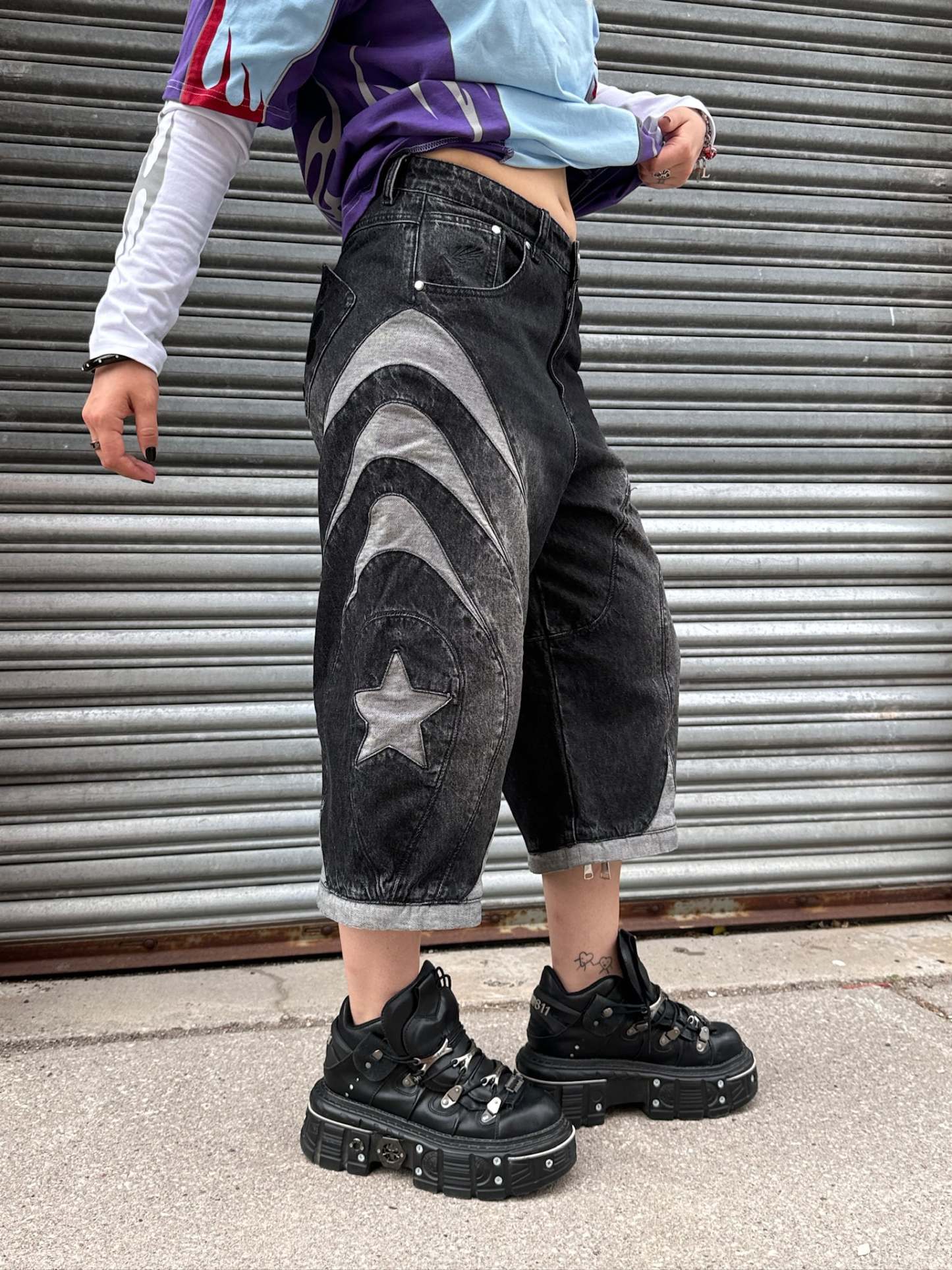 "SPIDER" Jeans Black-HxH-Coordom
